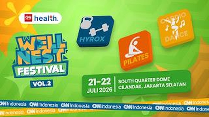 CNN Wellness Festival kini digelar lebih seru dengan beragam aktivitas