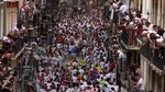 Festival San Fermin Tetap Ramai Meski Lari Banteng Picu Cedera
