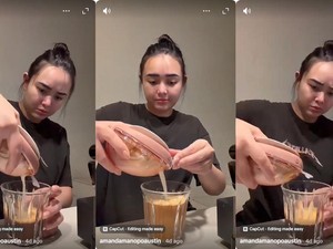 Heboh Amanda Manopo Bikin Kopi Pakai ASI, Kenny Austin Auto Kaget!
