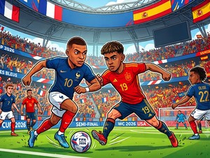 Prediksi Starting Line Up Prancis Vs Spanyol Semifinal Piala Dunia 2026