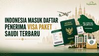 Indonesia Masuk Daftar Penerima Visa Paket Saudi, Cek Ketentuan Umrah!