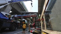 Kerugian JPO Tendean Miliaran Rupiah, Pemprov DKI Colek Perusahaan Pemilik Truk