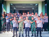 Perkokoh Sinergi TNI-Polri, Kapolres Bogor Silaturahmi dengan Dandim