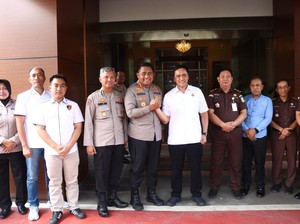 Perkuat Sinergi, Kapolresta Sambangi Kajari Tangerang dan Dandim Tigaraksa