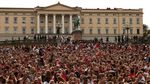 Kerajaan dan Warga Oslo Sambut Timnas Norwegia Bak Pahlawan