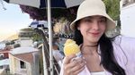 Medina Dina Liburan ke Italia Bareng Gading Marten, Makan Gelato hingga Pasta