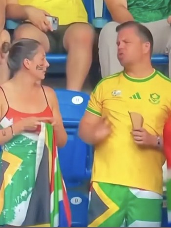 Viral Pasangan Bertengkar di Piala Dunia, Netizen Minta Wanita Ceraikan Suami