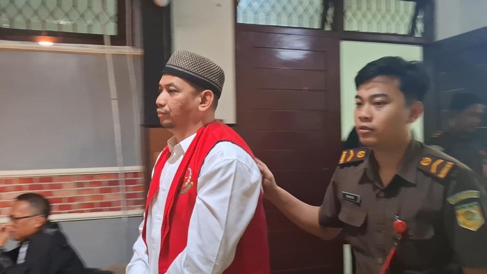 WPC (44) , terdakwa kasus pelecehan atlet