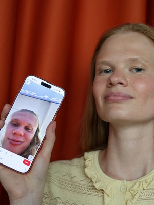 Potret Model Rusia Viral karena Mirip Erling Haaland