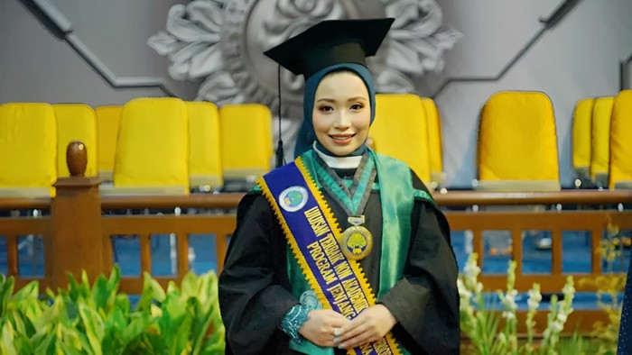 Shefira, wisudawan terbaik UM.