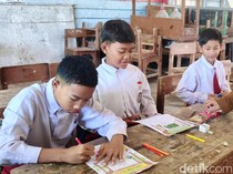 Siswa SD Negeri Terpencil di Sidoarjo Ini Belum Pernah Rasakan MBG