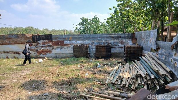 Tempat yang diduga untuk pengoplosan LPG di Dukuh Nglencong, Desa Botoreco, Kecamatan Kunduran, Blora, Selasa (14/7/2026). Tempat yang diduga untuk pengoplosan LPG di Dukuh Nglencong, Desa Botoreco, Kecamatan Kunduran, Blora, Selasa (14/7/2026).