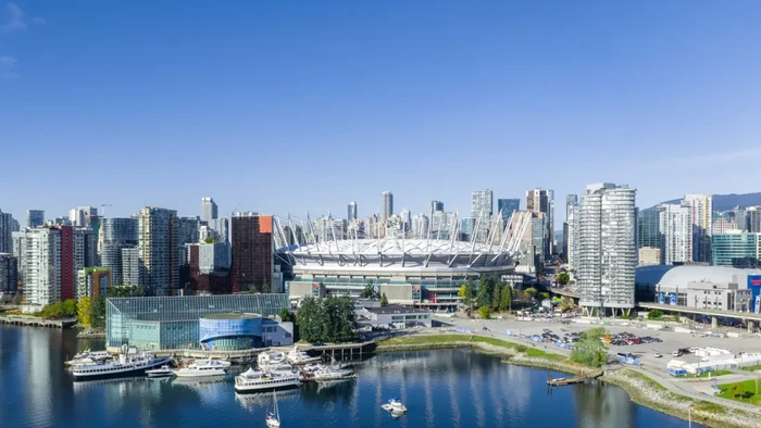 Pemandangan kota Vancouver