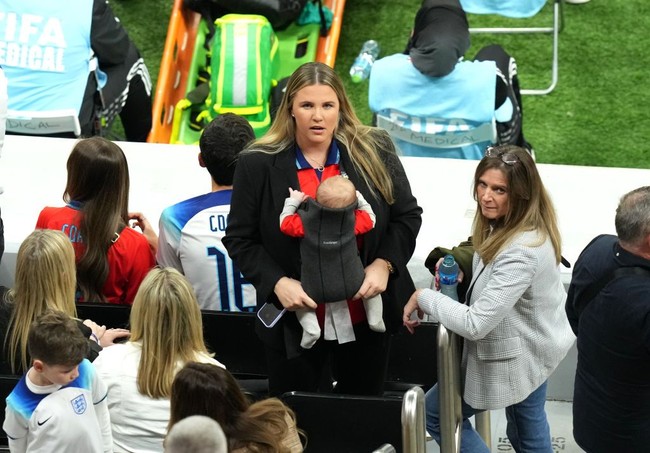 Lauren dan Declan memiliki satu putra, bernama Jude, yang akan berusia empat tahun. Lauren sering membawa Jude menonton ayahnya bertanding di stadion. Foto: PA Images via Getty Images/Peter Byrne - PA Images