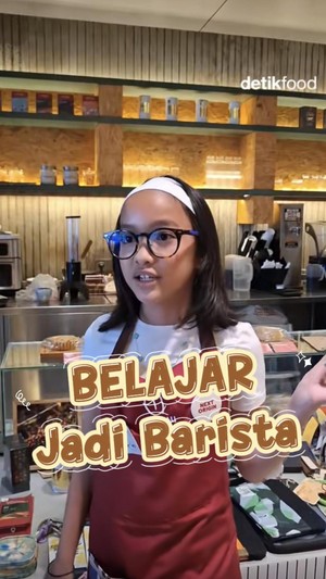 Video Liburan Sekolah Jadi Berkesan, Anak-anak Rasakan Pengalaman Jadi Barista 