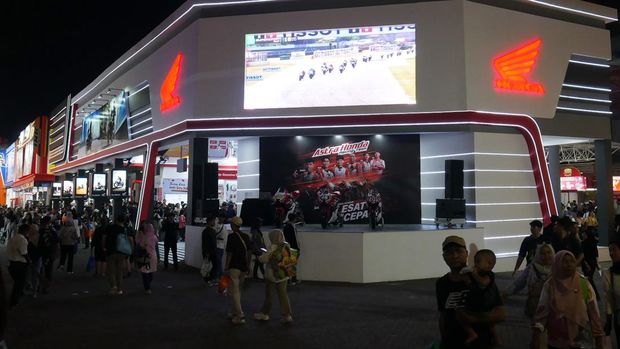 Booth Honda di Pekan Raya Jakarta (PRJ) 2026
