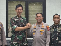 Kapolres Serang Temui Dandim, Tegaskan Komitmen Jaga Kamtibmas
