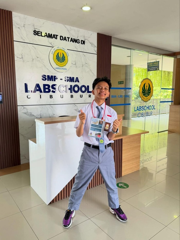 Farel Prayoga sudah jadi anak SMA