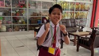 Ini dia penampilan Farel Prayoga saat di bangku Sekolah Dasar (SD). Foto: dok instagram Farel Prayoga