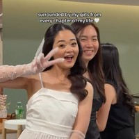 Pernikahan Gisela Cindy dan kekasihnya tampaknya sudah semakin dekat. Baru-baru ini Cindy membagikan foto-foto momen bridal party dirinya ke Instagram. Foto: Instagram/@giselacindy12