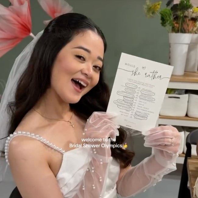 Potret Bridal Shower Gisela Cindy di Toronto, Anggun Pakai Veil & Dress Putih