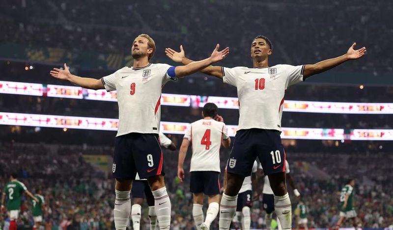 Harry Kane dan Jude Bellingham Harry Kane dan Jude Bellingham, duo top skor Inggris Piala Dunia 2026