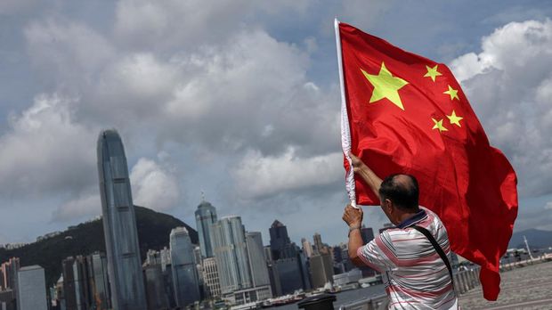 Ilustrasi bendera China. Ilustrasi bendera China. (REUTERS/Tyrone Siu)