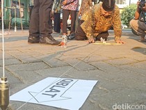 Kemenag Tulungagung Kalibrasi Arah Kiblat Lewat Bayangan Matahari