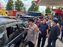 Antisipasi Penyelewengan BBM, Polisi di Pangkalpinang Sidak SPBU
