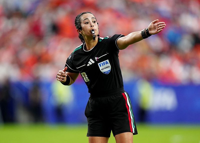 Katia Itzel Garcia Referee Katia Itzel Garcia during the FIFA World Cup 2026 Group F match at the Arrowhead Stadium, Kansas City. Picture date: Thursday June 25, 2026. (Photo by Bradley Collyer/PA Images via Getty Images)