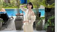 Kelly Korea lagi menempuh pendidikan di Indonesia, tepatnya di BINUS sebagai mahasiswa exchange. (Foto: dok Instagram kellykorea_official)