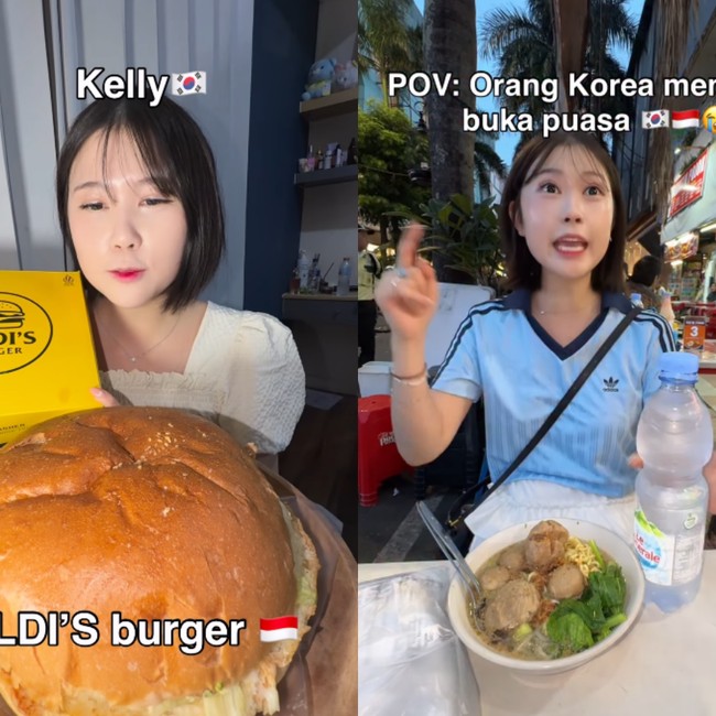 Keseruan Food Vlogger Kelly Korea yang Hobi Kulineran di Indonesia!