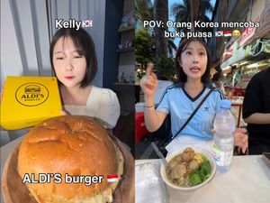 Video Food Vlogger Kelly Korea Viral hingga Resto Chinese Food Legendaris