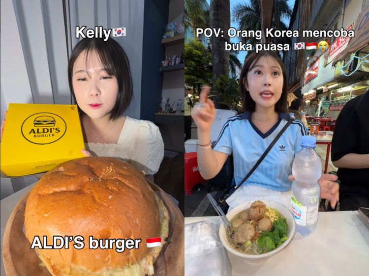 Keseruan Food Vlogger Kelly Korea yang Hobi Kulineran di Indonesia!