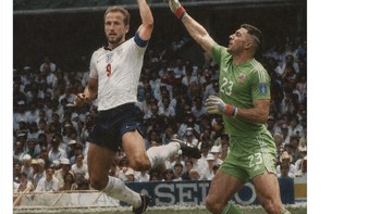Apakah Harry Kane akan mampu membalaskan dendam Inggris di 1986 ketika kemasukan gol oleh tangan Maradona? Foto: X.com