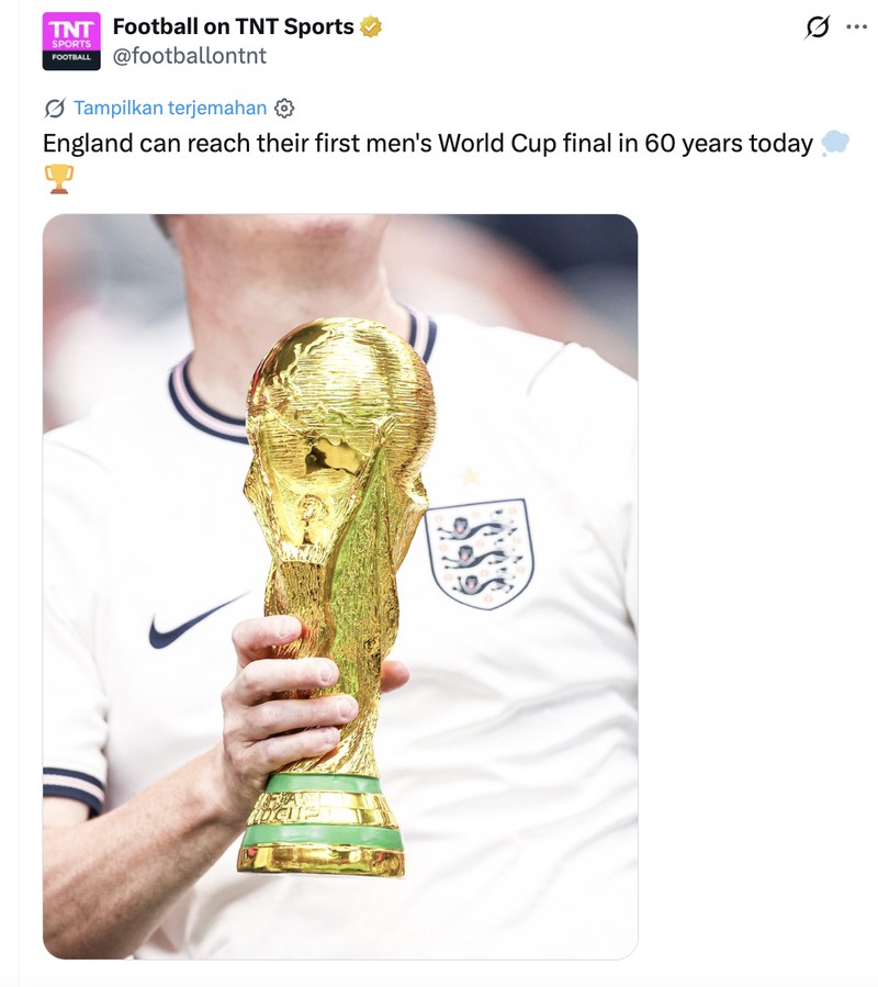 Meme Inggris vs Argentina