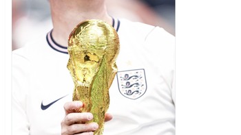 Apakah Inggris akan menang dan nanti juara untuk memuaskan dahaga Piala Dunia selama 60 tahun? Foto: X.com