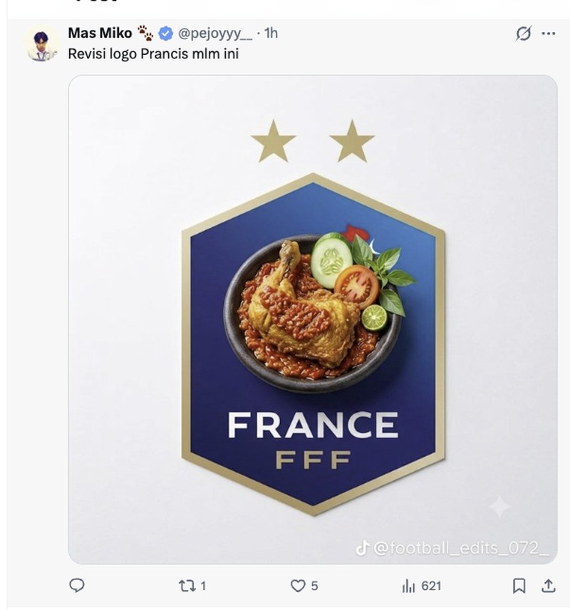 Meme Mbappe Kalah di Piala Dunia