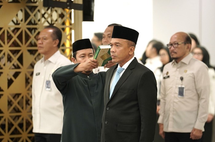 Pelantikan Irjen Kemenimipas Rudi Setiawan pada Rabu (15/7/2026).