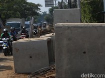 Pembangunan Saluran Air di Joglo Raya Picu Kepadatan Lalu Lintas