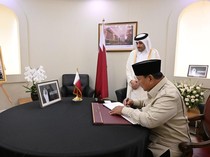 Video Prabowo Berduka Atas Wafatnya Emir Qatar Sheikh Hamad