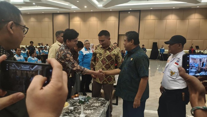 Said Iqbal saat kunjungan ke Sidoarjo