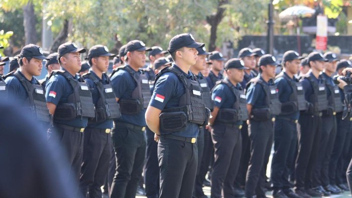 Satuan Tugas (Satgas) Patroli Dharma Dewata telah dikukuhkan oleh Direktur Jenderal Imigrasi Hendarsam Marantoko pada 15 April 2026. (Dok. Imigrasi Bali)