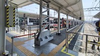 Peron 4-5 Stasiun Bogor Ditutup Sementara