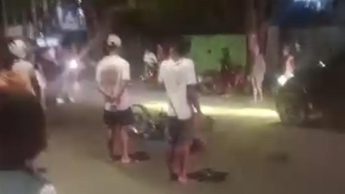 Tabrakan maut mengakibatkan satu remaja tewas dan dua lainnya luka-luka di Jalan Timor Raya, Kota Kupang, NTT, Selasa (14/7/2026). (Foto: Istimewa)