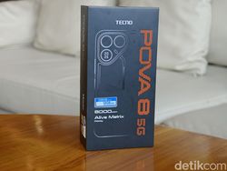 Unboxing Tecno Pova 8 5G: Desain Futuristik dengan Alive Matrix Display