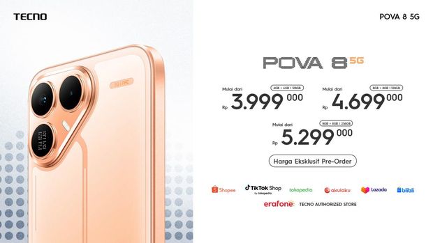 Tecno Pova 8 5G