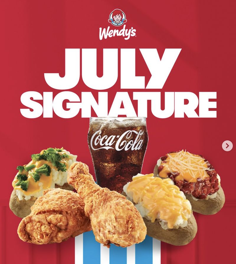 Baked potato Wendy's