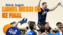 Video: Bekuk Inggris, Lionel Messi Cs ke Final