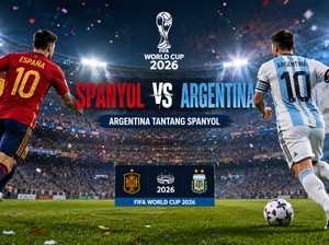 Link Live Streaming Final Piala Dunia 2026: Spanyol vs Argentina, Kick-off Jam 02.00 WIB